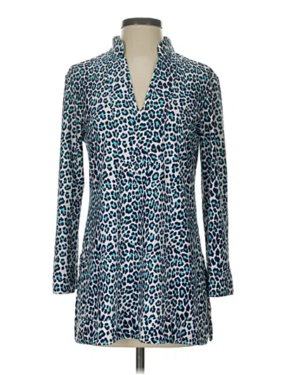 Pre-owned Jude Connally Casual Dress In Teal
