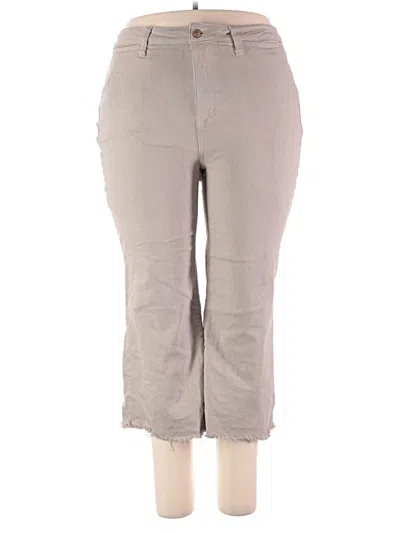 Pre-owned Judy Blue Khaki Pant In Gray