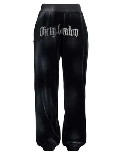 Juicy Couture Woman Pants Black Size Xl Cotton, Polyamide