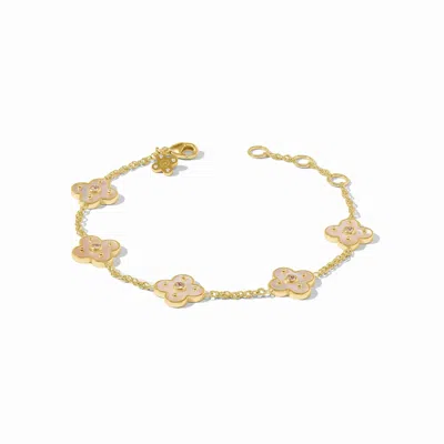 Julie Vos Women's Colette Delicate Bracelet In Champagne In Gold