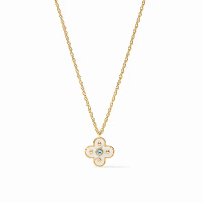 Julie Vos Women's Colette Delicate Necklace In Champagne In White