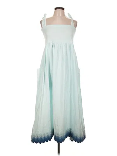 Pre-owned Juliet Dunn Casual Dress In Blue