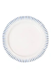 Juliska Sitio Stripe Salad Plate In Delft Blue