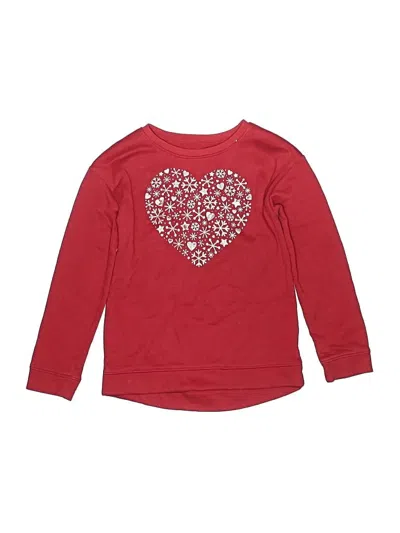 Pre-owned Jumping Beans Kids' Sweatshirt In Red