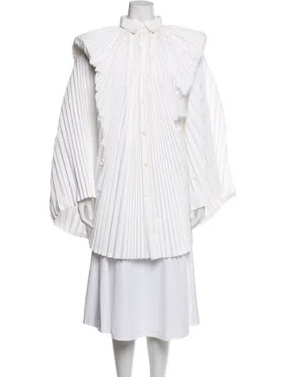 Pre-owned Junya Watanabe Coat In White