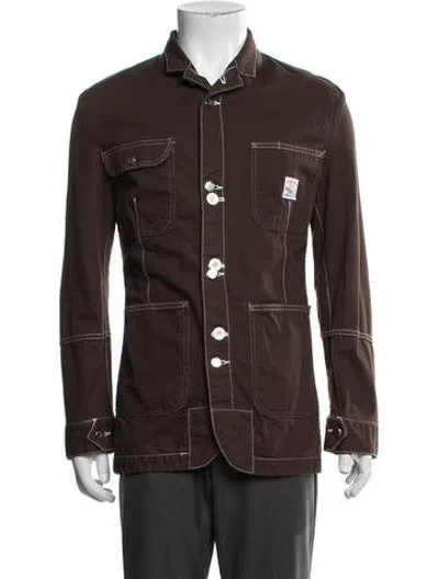 Pre-owned Junya Watanabe Vintage 2006 Utility Jacket In Brown