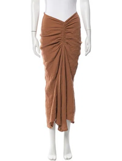 Pre-owned Just Bee Queen Long Skirt W/ Tags In Brown