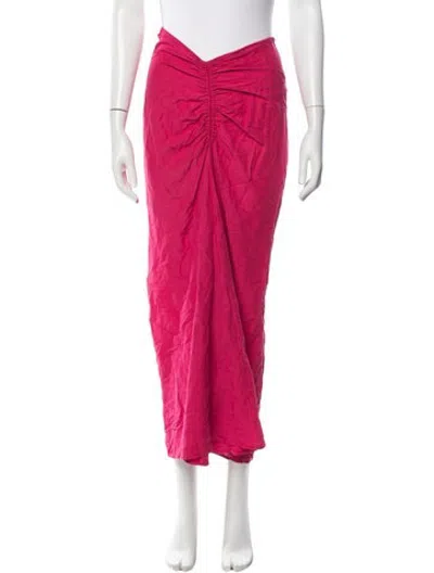 Pre-owned Just Bee Queen Long Skirt W/ Tags In Red