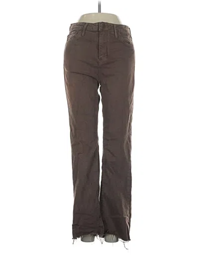 Pre-owned Just Black Jeans In Brown