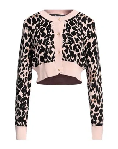 Just Cavalli Woman Cardigan Pink Size S Viscose, Polyester