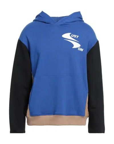 Just Don Man Sweatshirt Blue Size L Cotton