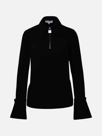 Jw Anderson Kids' Black Polyester Sweater
