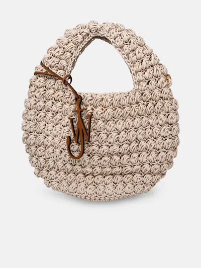 Jw Anderson Cestino Popcorn In White