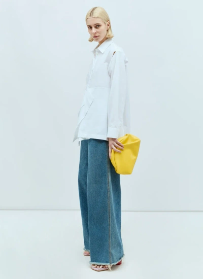 Jw Anderson The Bumper Clutch In Yellow