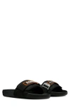 K-swiss X Mclaren Slide Sandal In Black/ Papaya