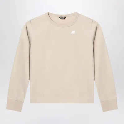 K-way Kids' Beige Cotton Elmer T-shirt