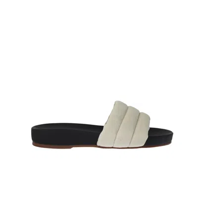 Kaanas Timor Chunky Pool Slide Ivory S00070r-ivr Women's In Beige