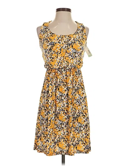 Pre-owned Kaileigh Casual Dress In Yellow