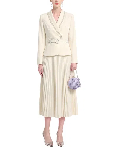 Kaimilan 2pc Top & Skirt Set In White
