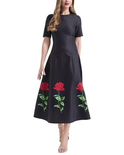 Kaimilan Midi Dress In Black