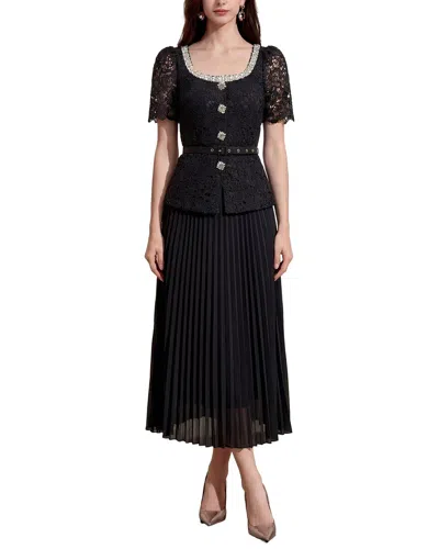 Kaimilan Midi Dress In Black