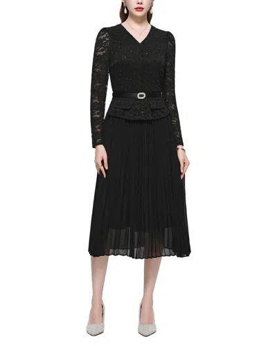 Kaimilan Midi Dress In Black