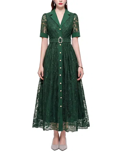 Kaimilan Midi Dress In Green