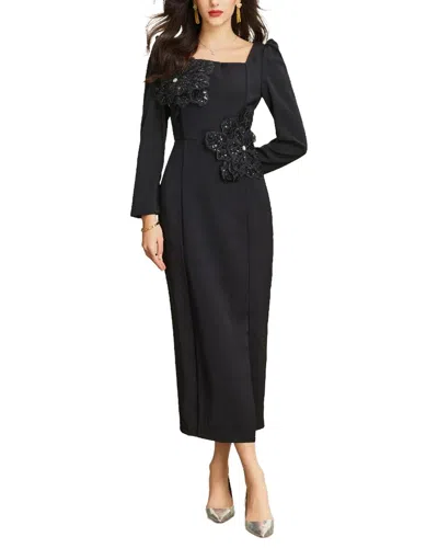 Kaimilan Sheath Dress In Black