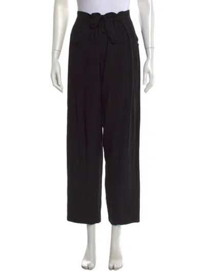 Pre-owned Kallmeyer Wide Leg Pants In Black