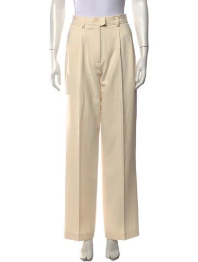 Pre-owned Kallmeyer Wide Leg Pants In Neutrals