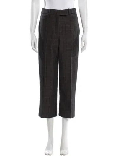 Pre-owned Kallmeyer Wool Wide Leg Pants In Grey