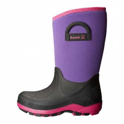 Kamik Kids Bluster Boot In Purple