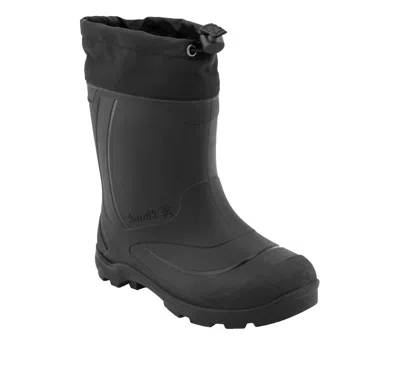 Kamik Kids Snowbuster 1 Boot In Black In Gray