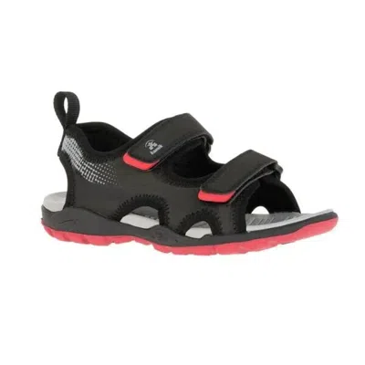 Kamik Seafront Hk4256-bch Sandals Kids Black Pink Adjustable Straps Khd558k