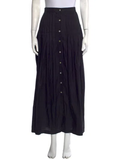 Pre-owned Kamperett Long Skirt In Blue