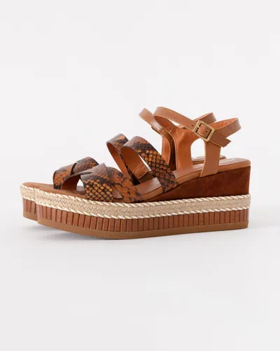 Kanna Grisel Womens Sandals In Brown