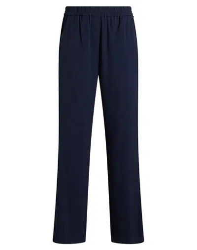 Kaos Woman Pants Midnight Blue Size 6 Polyester, Viscose, Elastane