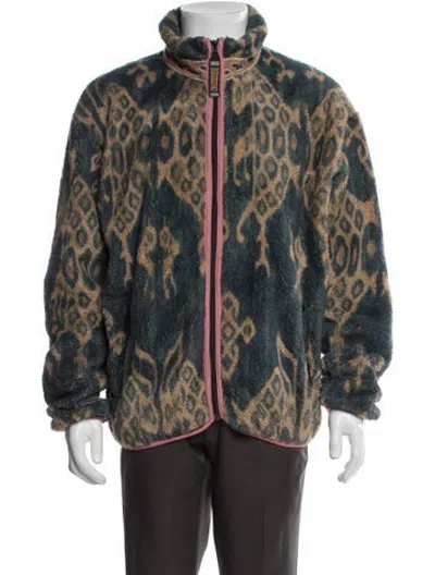 Pre-owned Kapital Animal Print Jacket In Brown