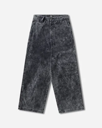 Kapital Men S 14w Corduroy Boogie Day Port Baggy Pants In Gray