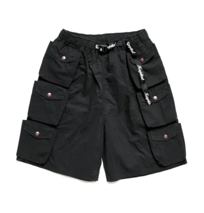 Pre-owned Kapital Ripstop Nam Shorts Size 4 In Black