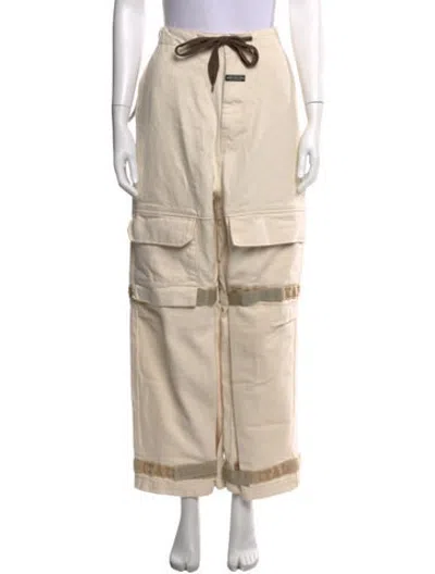 Pre-owned Kapital Wide Leg Pants In Neutrals