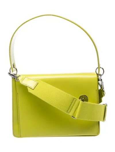 Pre-owned Kara Leather Shoulder Bag In Green