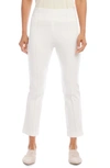 Karen Kane Pintuck Crop Pants In Off White