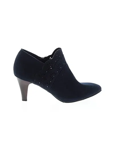 Pre-owned Karen Scott Ankle Boots In Blue