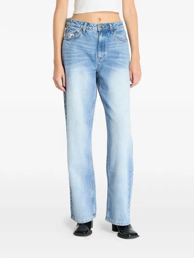 Karl Kani Straight-leg Jeans In Blue