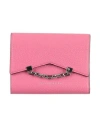 Karl Lagerfeld Woman Wallet Pink Size - Bovine Leather