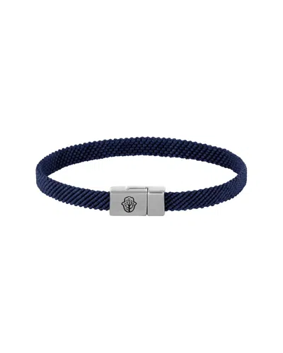 Karma And Luck Plated Magnetic Bracelet In Blue
