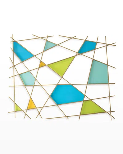 Karo Studios Glass And Metal Wall Sculpture