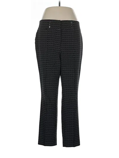 Pre-owned Kasper Dress Pants In Black