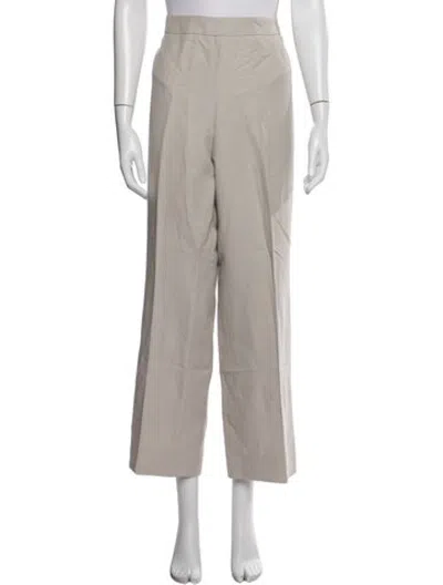 Pre-owned Kasper Wide Leg Pants In Grey